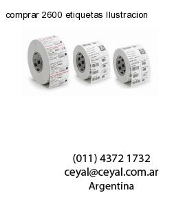 comprar 2600 etiquetas Ilustracion