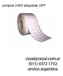 comprar 3400 etiquetas OPP