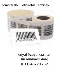 comprar 3500 etiquetas Termicas