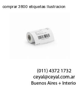 comprar 3800 etiquetas Ilustracion