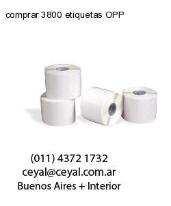 comprar 3800 etiquetas OPP