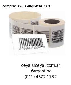 comprar 3900 etiquetas OPP