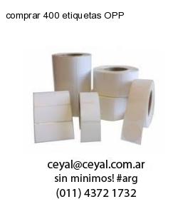 comprar 400 etiquetas OPP