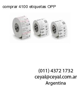 comprar 4100 etiquetas OPP