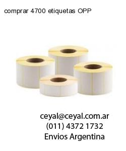 comprar 4700 etiquetas OPP