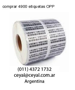 comprar 4900 etiquetas OPP