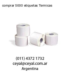 comprar 5000 etiquetas Termicas