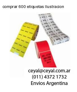 comprar 600 etiquetas Ilustracion
