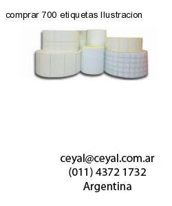 comprar 700 etiquetas Ilustracion