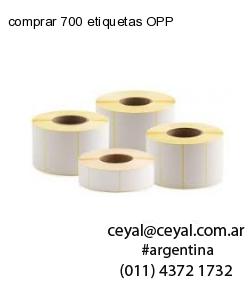 comprar 700 etiquetas OPP