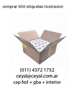 comprar 900 etiquetas Ilustracion