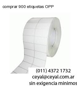 comprar 900 etiquetas OPP