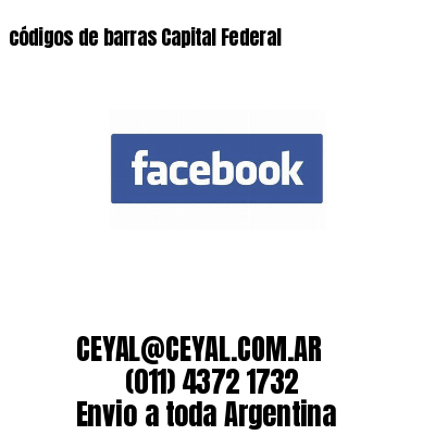 códigos de barras Capital Federal