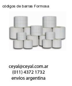 códigos de barras Formosa