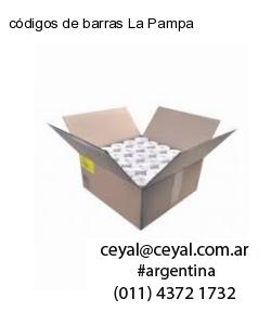 códigos de barras La Pampa