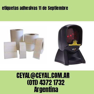 etiquetas adhesivas 11 de Septiembre