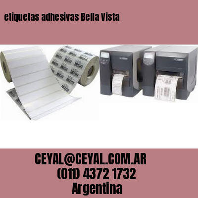 etiquetas adhesivas Bella Vista