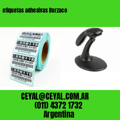 etiquetas adhesivas Burzaco