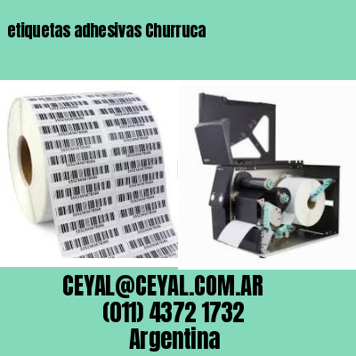 etiquetas adhesivas Churruca