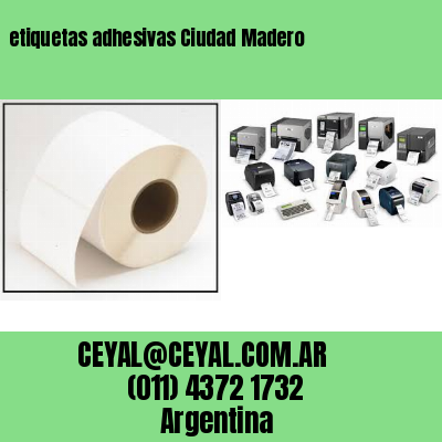 etiquetas adhesivas Ciudad Madero