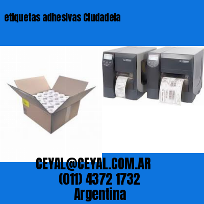 etiquetas adhesivas Ciudadela