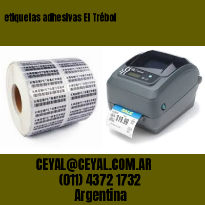 etiquetas adhesivas El Trébol