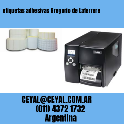 etiquetas adhesivas Gregorio de Laferrere