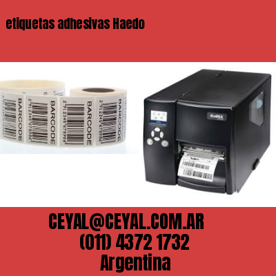 etiquetas adhesivas Haedo