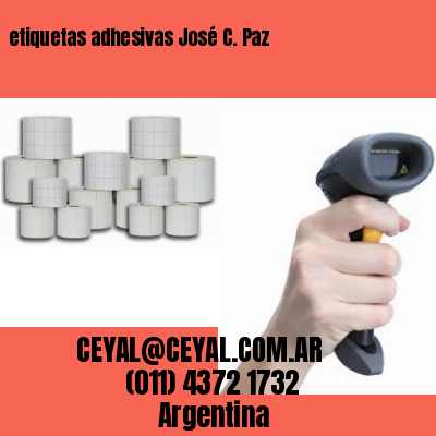 etiquetas adhesivas José C. Paz
