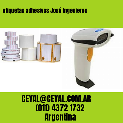 etiquetas adhesivas José Ingenieros
