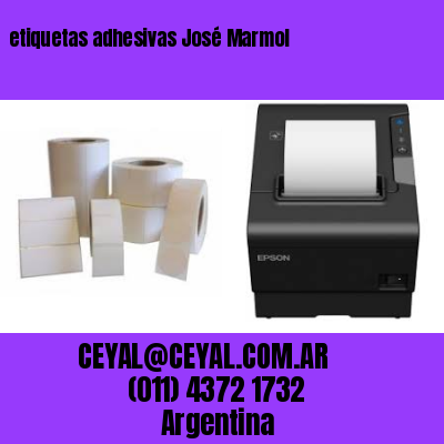 etiquetas adhesivas José Marmol