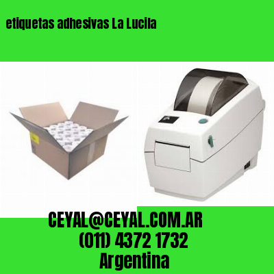 etiquetas adhesivas La Lucila