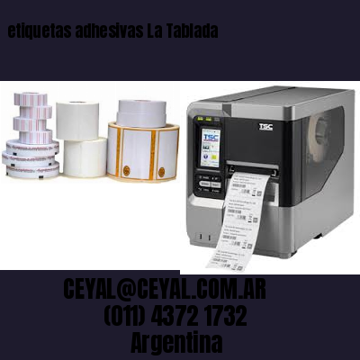 etiquetas adhesivas La Tablada