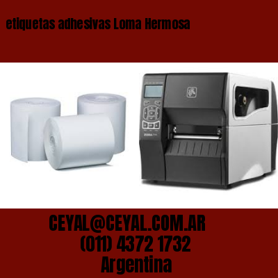 etiquetas adhesivas Loma Hermosa