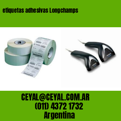 etiquetas adhesivas Longchamps