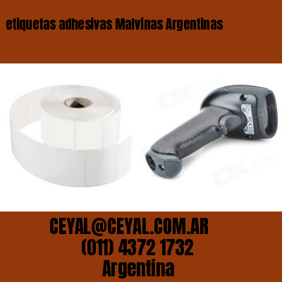 etiquetas adhesivas Malvinas Argentinas