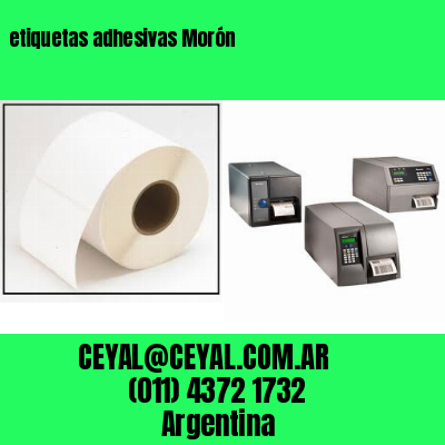 etiquetas adhesivas Morón