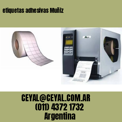 etiquetas adhesivas Muñiz