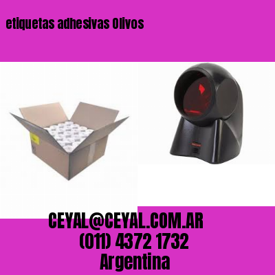 etiquetas adhesivas Olivos