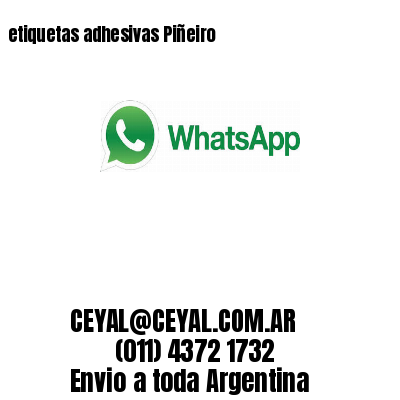 etiquetas adhesivas Piñeiro