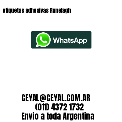 etiquetas adhesivas Ranelagh