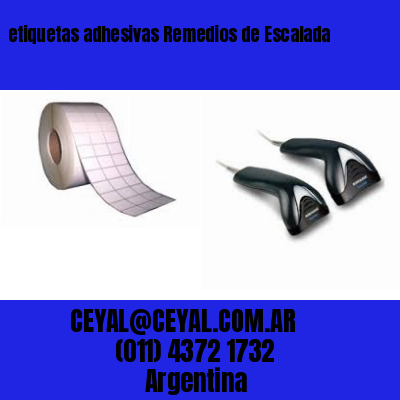 etiquetas adhesivas Remedios de Escalada