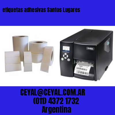 etiquetas adhesivas Santos Lugares