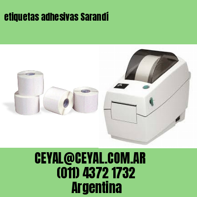 etiquetas adhesivas Sarandí