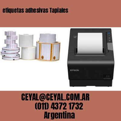 etiquetas adhesivas Tapiales