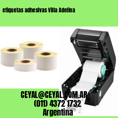 etiquetas adhesivas Villa Adelina