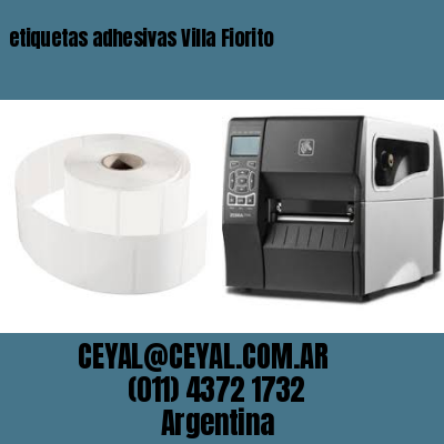etiquetas adhesivas Villa Fiorito