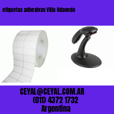 etiquetas adhesivas Villa Udaondo