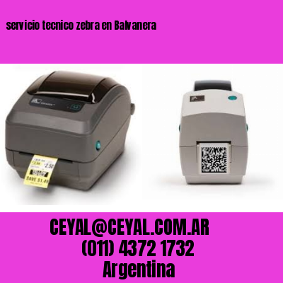servicio tecnico zebra en Balvanera