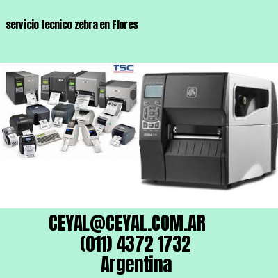 servicio tecnico zebra en Flores